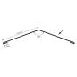 Preview: Querschnitt des Firstwinkel mit den Abmessungen 145 x 145 mm Preview: Querschnitt des Firstwinkel mit den Abmessungen 145 x 145 mm